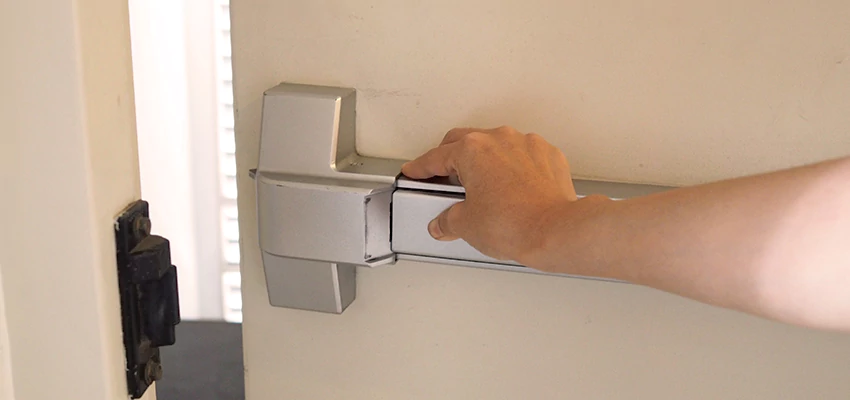 Roller Gate Panic Bar Installation in Canyon Lake, California